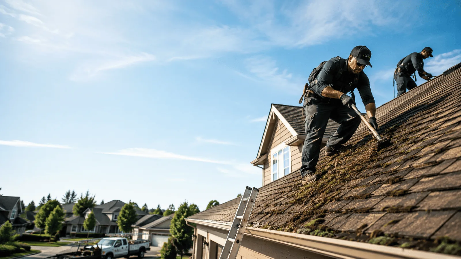 Roof Moss Removal in Brazil, IN near me